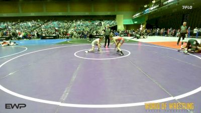 95 lbs Consi Of 16 #2 - Emery Lewallen, Nevada Elite vs Ben McCoy, Sanderson Wrestling Academy