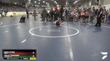 61 lbs Semifinal - Finley Funchion, Tecumseh WC vs Rock Otter, NBWC