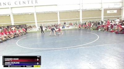 190 lbs Placement Matches (16 Team) - Conner Hoar, Indiana vs Owen Burling, Wisconsin