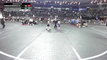 45 lbs Consi Of 8 #1 - Douglas Muraglia Jr., Triumph Trained vs Oliver Kindelsperger, Hopewell