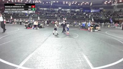 45 lbs Consi Of 8 #1 - Douglas Muraglia Jr., Triumph Trained vs Oliver Kindelsperger, Hopewell