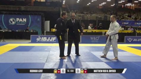 Matthew Reb N. Snyder vs Rodrigo Lizot 2026 Pan Jiu Jitsu IBJJF Championship