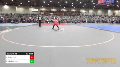 110 lbs Consi Of 16 #2 - Jaycek Soto, Sunnyside Ironman vs Frankie Medina, Daniel Cormier Wrestling Academy