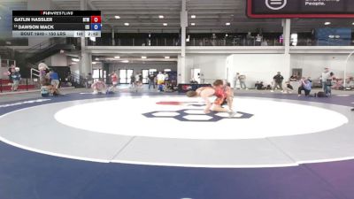 150 lbs Cons. Rd Of 16 - Gatlin Hassler, Burnett Trained Wrestling vs Dawson Mack, ISI