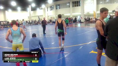 113 lbs Round 6 (16 Team) - Luke Spiess, Foxfire Wrestling Club RED vs Adam Gelman, Ohio Titan Red