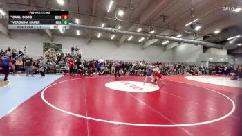 110 lbs Cons. Semi - Veronika Hafer, Holy Family vs Carli Sisco, McLoud