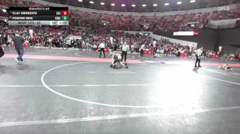 85 lbs Cons. Round 3 - Porter Reis, Kewaskum Indians Wrestling Club vs Clay Meredith, St Croix Central
