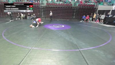 165 lbs Quarterfinal - Henry Cody, Clinton vs Kevin Summers, Bridges Prep