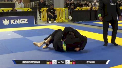 Kevin Ong vs Erich Richard Neiman 2025 Pan Jiu Jitsu IBJJF Championship