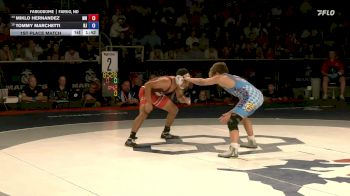 126 lbs 1st Place Match - Miklo Hernandez, MN vs Tommy Marchetti, NJ