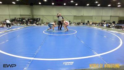 160 lbs Semifinal - Callie Cigarroa, Super Girls K-6 Red vs Sunee Hughes, Super Girls K-6 Blue