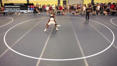 165 lbs Champ. Round 2 - Ashton Mazvimavi, WI vs Michael Gillette, MN