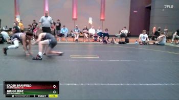 100 lbs Semis & 1st Wrestleback (8 Team) - Gianni Diaz, Untouchables vs Caden Brayfield, Ice Spice Elite