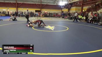 106 lbs Cons. Round 1 - Lukas Tsirtsis, Mt. Carmel vs Roan Dukes, Homewood-Flossmoor