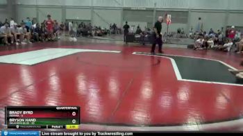 100 lbs Quarterfinals (8 Team) - Brady Byrd, Indiana vs Bryson Hand, Oklahoma Blue