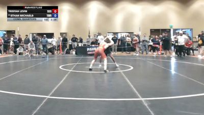126 lbs Cons. Quarters - Tristan Levin, Triumph Trained vs Ethan Michaels, Triumph Wrestling
