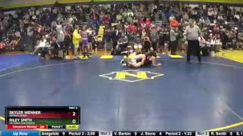 120 lbs Cons. Round 2 - Riley Smith, Sylvania Southview vs Skyler Wenner, Patrick Henry