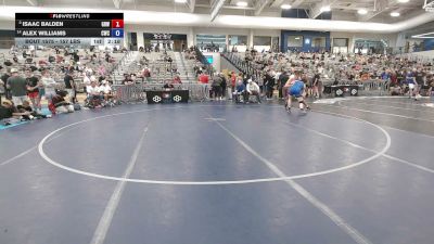 157 lbs Champ. Rd Of 16 - Isaac Balden, Gold Rush Wrestling vs Alex Williams, Champions Wrestling Club