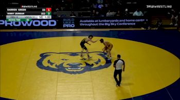 157 lbs Vinny Zerban, Northern Colorado vs Darren Green, California Baptist