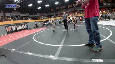 85 lbs 3rd Place - Waylon Wright, Weatherford Youth Wrestling vs Aiden Hillis, Norman Grappling Club