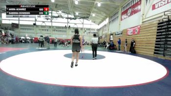 110 lbs Cons. Round 4 - Akira Alvarez, Windsor vs Sabrina Downing, College Park