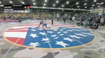 150 lbs 1st Place Match - Riggin Sand, Ellendale-Edgeley-Kulm vs Liam Frey, Gorilla Wrestling Club