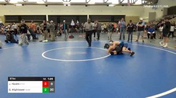 97 lbs Prelims - Jackson Heslin, KT Kidz MS vs Gabe (Deuce) Hightower, GA Justice Nearfall MS