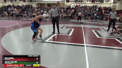 PW-9 lbs Cons. Round 1 - Kai Hines, DC ELITE vs Knox Miller, Team Bosco