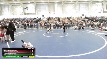 47 lbs 1st Place Match - Max Robinson, Anarchy Wrestling Club vs Jeffrey Lutes, Mongoose Elite Wrestling