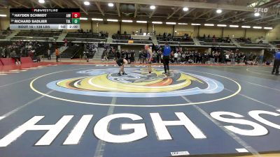 144 lbs Round Of 32 - Hayden Schmidt, Aquidneck Island Wrestling vs Richard Sadlier, Tolman
