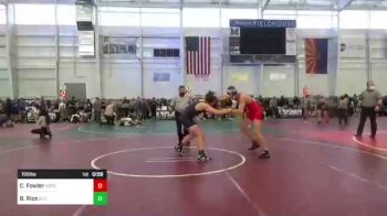 190 lbs Consolation - Caden Fowler, NorCal All-Stars vs Brock Rios, Elite Force