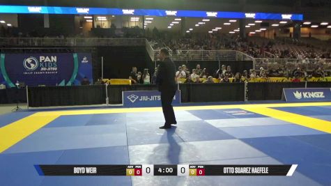 Otto Suarez Haefele vs Boyd Weir 2025 Pan Kids Jiu-Jitsu IBJJF Championship