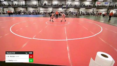 160 lbs Round Of 32 - Harrison Muller, Danbury vs Jack Healy, MacArthur