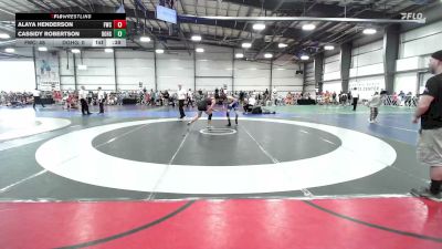 152 lbs Rr Rnd 3 - Alaya Henderson, Wrecking Crew Dream Crushers - HSG vs Cassidy Robertson, Doughgirls - HSG