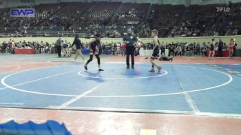 80 lbs Consi Of 8 #1 - Joshua Back, Verdigris Youth Wrestling vs Gabe Punnnoose, Westmoore Wresting