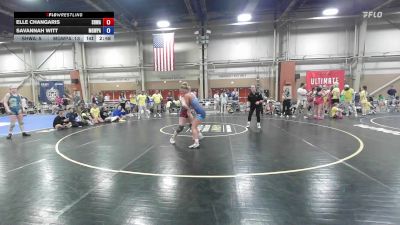 57 kg Rr Rnd 4 - Elle Changaris, South Hills Wrestling Academy - GHSE vs Savannah Witt, Misfits Kisses - GHSE