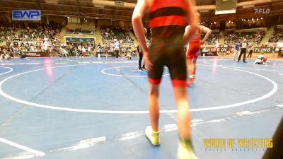 88 lbs Consi Of 32 #2 - Kellen Frost, Team Aggression vs Jaxon Lewis, Stronghold Wrestling Club