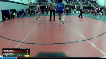 160 lbs Champ. Round 2 - Caydn Smith, Hybrid Wrestling Club vs Kevon Russell, Snider Wrestling Club