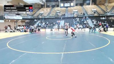 207 lbs 5th Place Match - Hailey Conley, Fort Hays State vs Aniya Herbin, Minot State