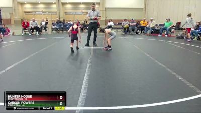 64 lbs Round 6 (8 Team) - Carson Powers, Xtreme Team vs Hunter Hogue, Dendy Trained