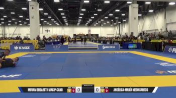 ANGÉLICA-MARÍA NIETO SANTOS vs MIRIAM ELIZABETH MACIP-CANO 2025 World IBJJF Jiu-Jitsu No-Gi Championship