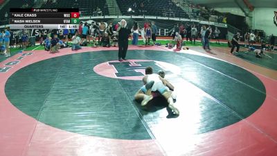 138 lbs Quarters - Nash Nielsen, Utah vs Kale Crass, Wisconsin