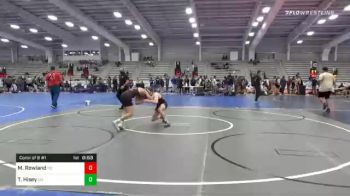 113 lbs Consolation - Matthew Rowland, NC vs Tyler Hisey, OH