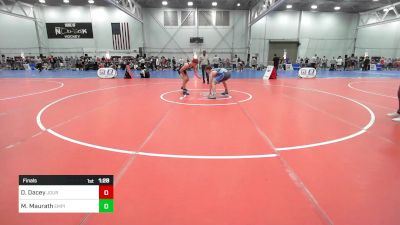 160A lbs Final - Danny Dacey, Journeymen vs Marc Maurath, Empire Wrestling Academy