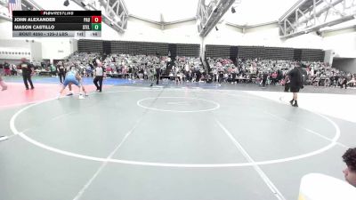 125-J lbs Quarterfinal - John Alexander, Paulsboro vs Mason Castillo, Steller Trained