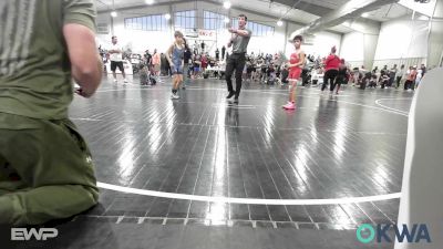 70 lbs Rr Rnd 4 - Gunner Jenkins, Fort Gibson Youth Wrestling vs Colson Beckley, Team Tulsa Wrestling Club