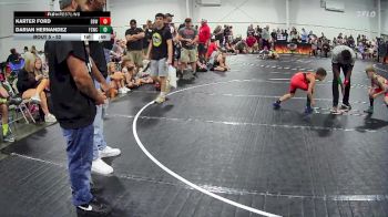 52 lbs Round 1 - Karter Ford, Backyard Bullies WC vs Darian Hernandez, FL Scorpions Wrestling Club