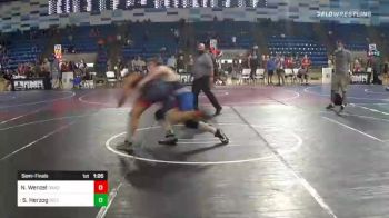 190 lbs Semifinal - Noah Wenzel, Dakota WC vs Soren Herzog, Duran Elite