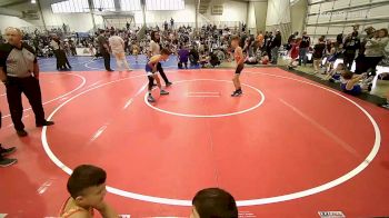 80 lbs Round Of 16 - Kash Walters, Morris Wrestling Association vs Owen Oleson, Checotah Matcats