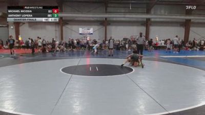 106 lbs Quarterfinal - Michael Nicosia, Bethlehem Catholic vs Anthony Lopera, Ruthless